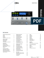 Tc-Helicon Voicelive 3 Reference Manual English