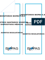 Plantila Documentos Regulatorios