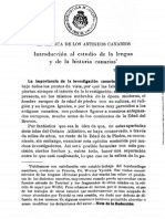 La Lengua de Los Antiguos Canarios - Werner Vycichil