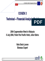 Cogen 3 Technical Financial Analysis Model