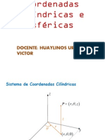 Coordenadas Cilindricas e Esfericas I