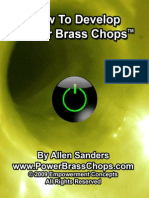 How To Develop Power Brass Chops - Allen Sanders PDF