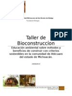 Taller de Bioconstrucción 