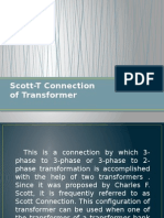 Scott-T Connection of Transformer Power Point - Edited