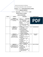 Plan de Evaluación Int. A Las C