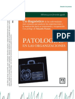 Dossier de Prensa - Patologías en Las Organizaciones - Francisco Alcaide, Javier Fernández Aguado y Marcos Urarte