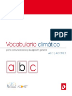 Vocabulario Cambio Climatico