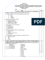 Olimpiada Raională/municipala La Geografie Clasa 10 2014