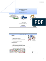 " Brand Management" MK542E Brand Architecture: Dr. Dildar Hussain