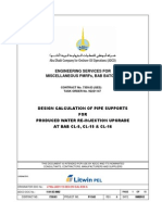 Design Calculation For Pipe Supports