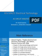 EEU104 01 One Phase AC Circuit