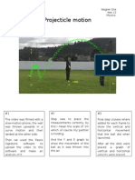 Projecticle Motion: Wagner Ona Year 12 Physics