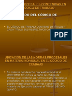 Derecho Procesal Individual Del Trabajo