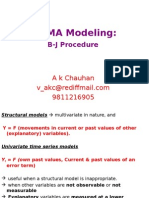 ARIMA Modeling:: B-J Procedure