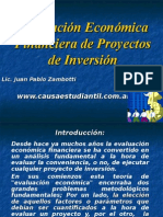 Adm. Financiera - Proyectos de Inversion - Zambotti