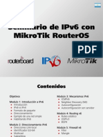 Seminario de IPv6 Con MikroTik RouterOS PDF