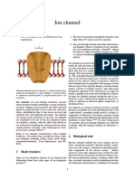 Ion Channel: 2 Biological Role