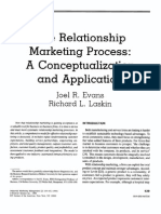 The Relationship Marketing Process A Conceptualization and Application PDF