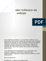 Rectificador Trifasico de Voltaje y SCR