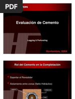 Evaluacion Del Cemento Halliburton