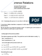 Chapter 5 Recurrence Relations