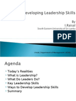 Developing Leadership Skills