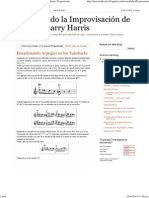 Entendiendo La Improvisación de Jazz Con Barry Harris - Progresiones