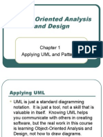 Object Oriented Analysis and Design: Applying UML and Patterns