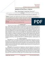 Optimization of Tool Wear: A Review