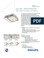 Mini 500 - BBP/BCP/BGP500 LED Under Canopy Luminaires: Benefits