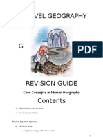 As Level Geography Rev Guide