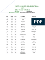 Varsityschedule