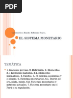 El Sistema Monetario