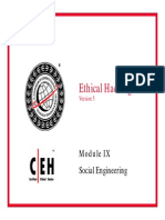 CEH v5 Module 09 Social Engineering PDF