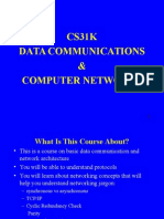 CS31K Data Communications & Computer Networks