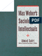 Sadri-1992-Max Weber's Sociology of Intellectuals