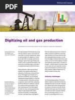 Digitizing Oil and Gas Production