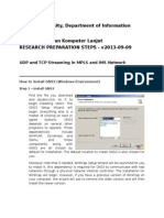 UDP and TCP Streaming in MPLS and IMS Network