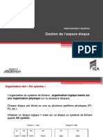 5 - Gestion Espace Disque