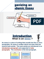 Ielts Writing - Introduction To Essay Structure