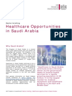 KSA Healthcare Opportunities