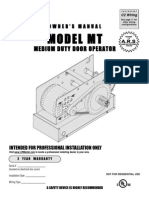 Motor Liftmaster bmt5011 PDF