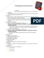 Addition With Regrouping in The Hundreds Place Lesson Plan