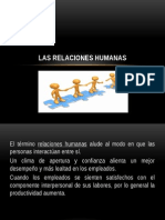 Cap 8.-Las Relaciones Humanas