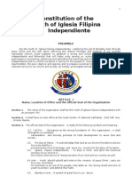 Constitution of The Youth of Iglesia Filipina