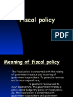 Fiscal Policy