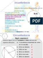 Circunferencia - Ângulos Ao Centro e Inscritos