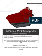 SPF650 Tracked Dumper Manual