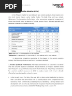 CPM and Porters 5 Forces