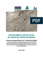 Estudio Del Estado Actual Del Paramo de Rabanal PDF